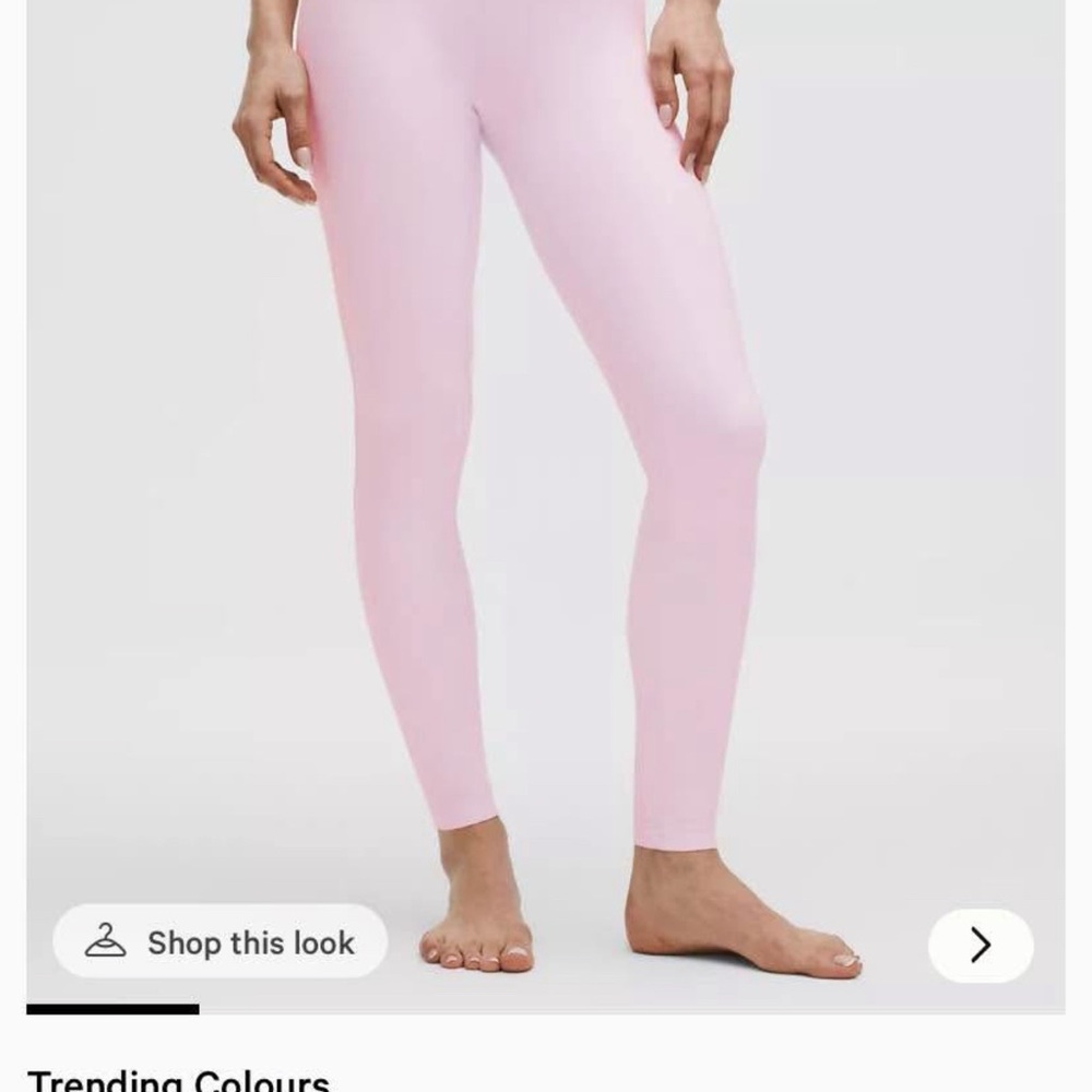 Lululemon Athletica Blush Pink lululemon Align™ High-Rise Pant 28"